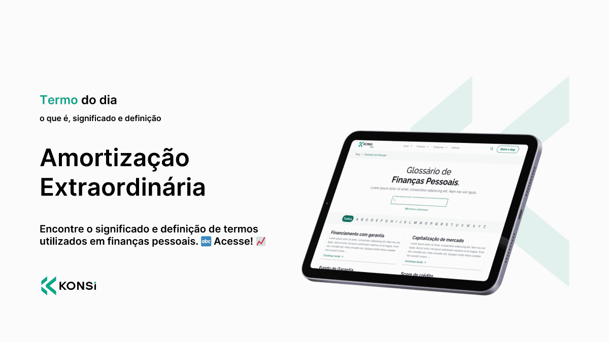 Amortização Extraordinária