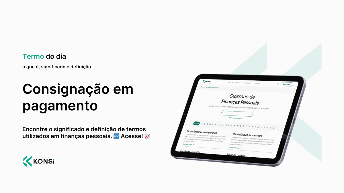 Consignação em pagamento